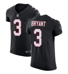 Men's Nike Atlanta Falcons #3 Matt Bryant Black Alternate Vapor Untouchable Elite Player NFL Jersey