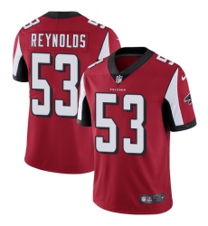 Men's Nike Atlanta Falcons #53 LaRoy Reynolds Red Team Color Vapor Untouchable Limited Player NFL Jersey