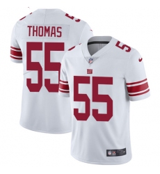 Youth Nike New York Giants #55 J.T. Thomas White Vapor Untouchable Limited Player NFL Jersey