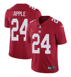Youth Nike New York Giants #24 Eli Apple Red Alternate Vapor Untouchable Limited Player NFL Jersey