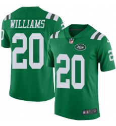 Youth Nike New York Jets #20 Marcus Williams Limited Green Rush Vapor Untouchable NFL Jersey