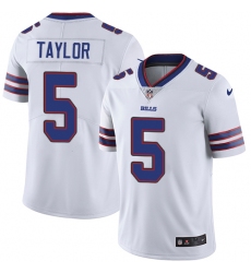 Youth Nike Buffalo Bills #5 Tyrod Taylor White Vapor Untouchable Limited Player NFL Jersey