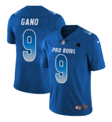 Youth Nike Carolina Panthers #9 Graham Gano Limited Royal Blue 2018 Pro Bowl NFL Jersey