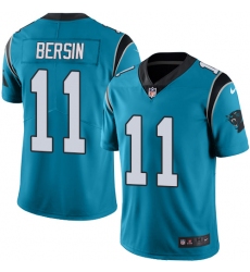 Men's Nike Carolina Panthers #11 Brenton Bersin Blue Alternate Vapor Untouchable Limited Player NFL Jersey