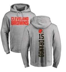 NFL Nike Cleveland Browns #15 Ricardo Louis Ash Pullover Hoodie