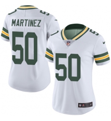 Women's Nike Green Bay Packers #50 Blake Martinez White Vapor Untouchable Limited Player NFL Jersey