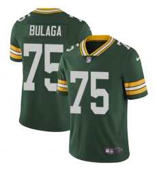 Youth Nike Green Bay Packers #75 Bryan Bulaga Green Team Color Vapor Untouchable Limited Player NFL Jersey