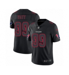 Men's Nike Houston Texans #99 J.J. Watt Limited Black Rush Impact NFL Jersey