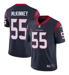 Men's Nike Houston Texans #55 Benardrick McKinney Limited Navy Blue Team Color Vapor Untouchable NFL Jersey