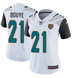 Women's Nike Jacksonville Jaguars #21 A.J. Bouye White Vapor Untouchable Limited Player NFL Jersey