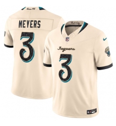 Men's Jacksonville Jaguars #3 Jakobi Meyers Cream 2026 F.U.S.E. Rivalries Collection Limited Football Stitched Jersey
