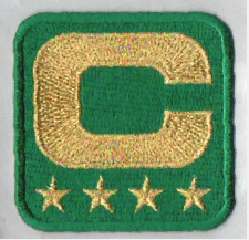 Philadelphia Eagles kelly green 4-star C Patch